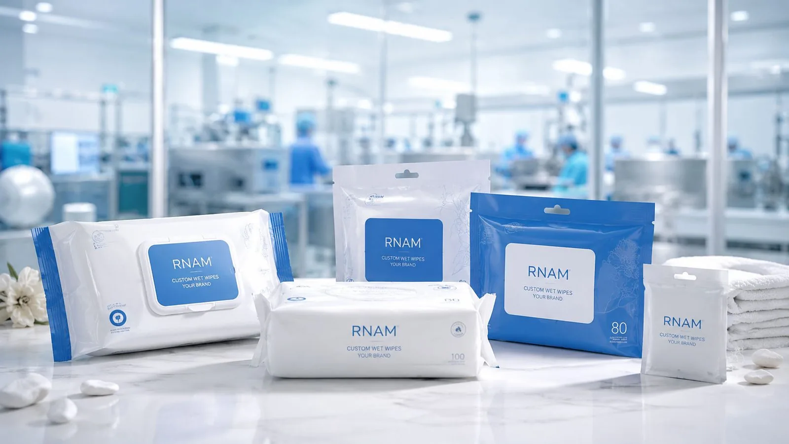 Private label wet wipes manufacturing